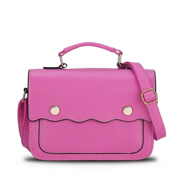 

new women's bag korean pu leather shoulder bag messenger handbag small square