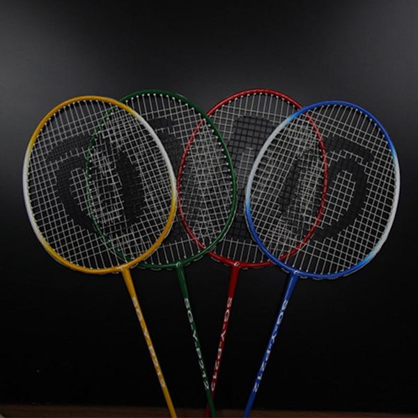 

professional badminton racket lightweight ferroalloy nylon sports game