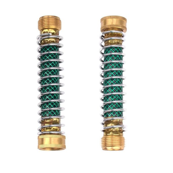 

promotion 2pcs garden hose coil spring protector faucet hoses coupling adapter