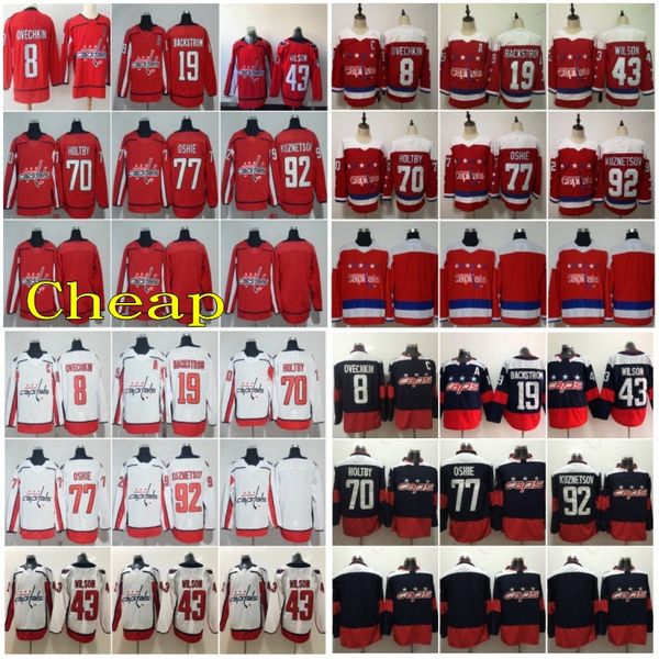 

2020 вашингтон кэпиталз 8 алекс овечкин 77 tj оши 70 брейден холтби 92 евгений кузнецов бекстрём том уилсон 2019 стадион серии, Black;red