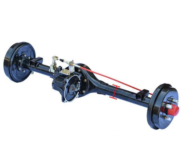 

modified 73cm motorcycle electric tricycle transmission rear axle with high low gear gearbox differential