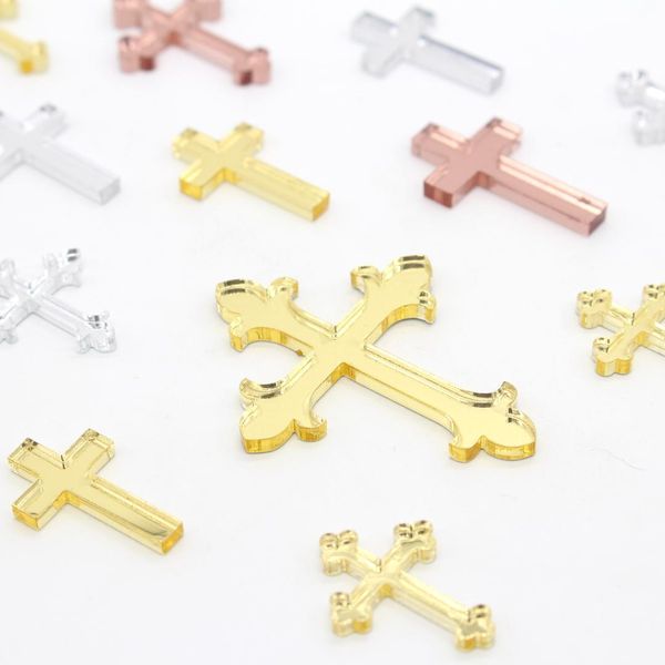 

12 pcs personalized gorgeous acrylic gold cross chocolate bar plaques baptism baby shower chocolate favors box banner
