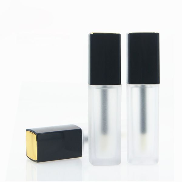 

5ml empty lip gloss tubes diy cosmetic makeup tools frosted plastic lip balm refillable bottles