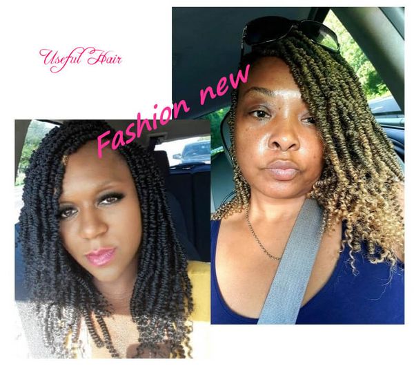 2020 Bomb Twist Braipre Twisted Passion Twist Bomb Crochet Hair