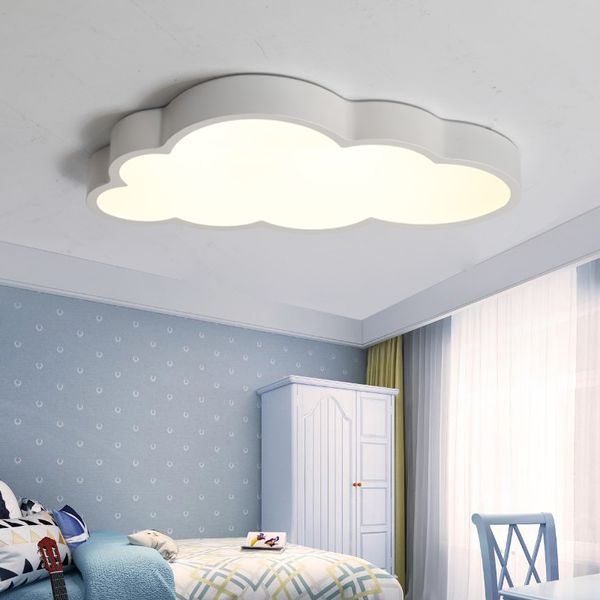 2019 Modern Led Cloud Ceiling Lights Children Baby Kids Lamp Girl Bedroom Ceiling Lamp Light Fixtures Colorful Lighting Luminaire From Jess234 90 46