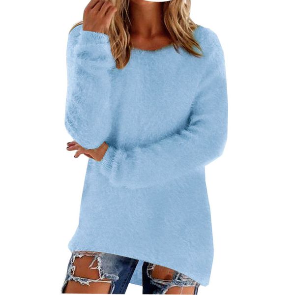

sweater women winter autumn 2018 plus size xxxl long sleeve knitted pullover mohair jumper white knitwear mini sweater dress, White;black