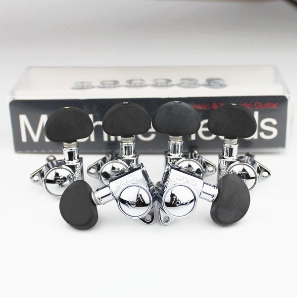 18: 1 Máquina Grover Heads Tuners Guitarra Tuning Pegs 3R3L / Set