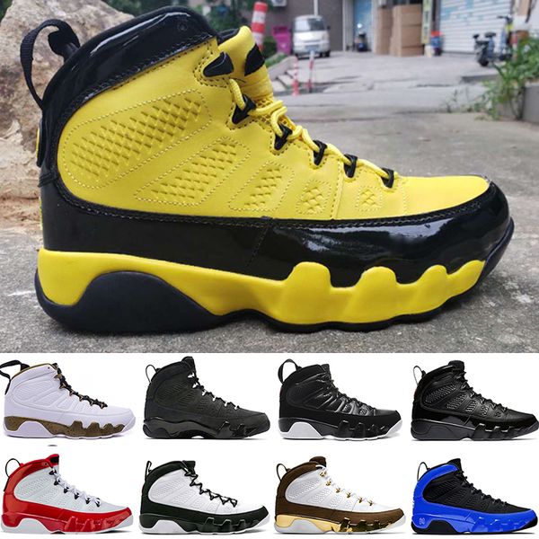 

9 9s basketball shoes for men gym red unc racer blue melo mop oregon ducks statue mens trainer athletic sports sneakers, White;red
