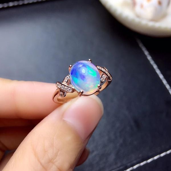 

natural opal gemstone ring beautiful gemstone ring with silver, Golden;silver
