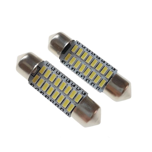 

sencart 2шт 36мм 16 х 3014smd интерьер автомобиля купол карта чтение светодиодные лампы 12 в