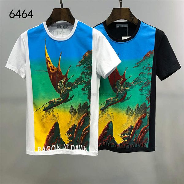

mens designer england style printed 2020 ss summer new arrival valen clothing men's t-shirts print tees short sleeve m-3xl, White;black