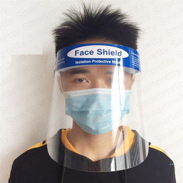 

Face Shield изоляция защитная маска респираторная HD прозрачная дети взрослые анти-спрей анфас масло-Брызгозащищенная защитная маска CE E32501