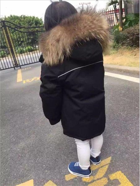 

new winter baby girls boys coat sliver stripe down jackets children warm thickening down jackets silver color, Blue;black