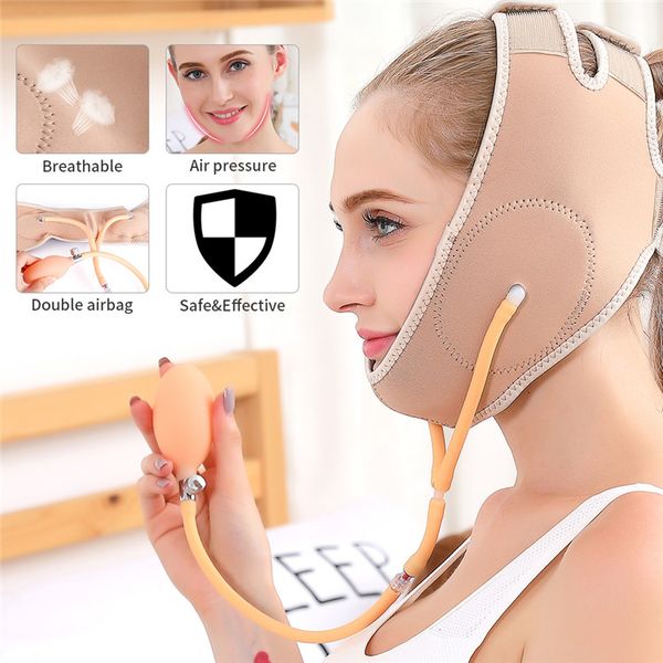 

Подтяжка Лица Вверх Пояс Спальный Воздушный Пресс Лицо Пояс Для Похудения Подтяж