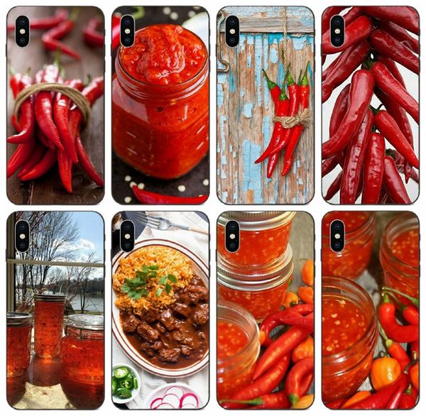 

[tongtrade] new red chili peppers case for iphone 11 pro max x xs 8 7 6s 6 5s 5 galaxy j5 j7 prime pro honor note 10 xiaomi a2 silicone case