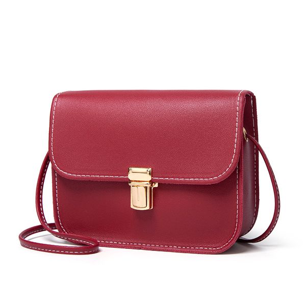 

korean version 2020 new simple fashion candy color small square bag shoulder messenger bag womens handbags and purses