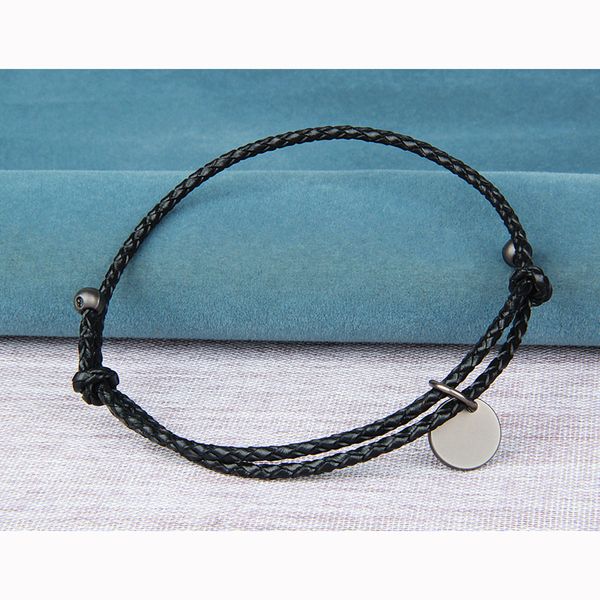 

adjustable retro braided pu leather bracelet bangle women men jewelry gift, Golden;silver