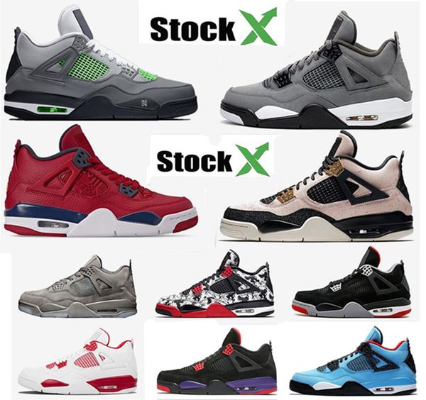 

2020 прохладный грея 4s мужчины баскетбол обувь 4 что иле red разводят black cat мужские кроссовки athletic спортивные кроссовки 7-13