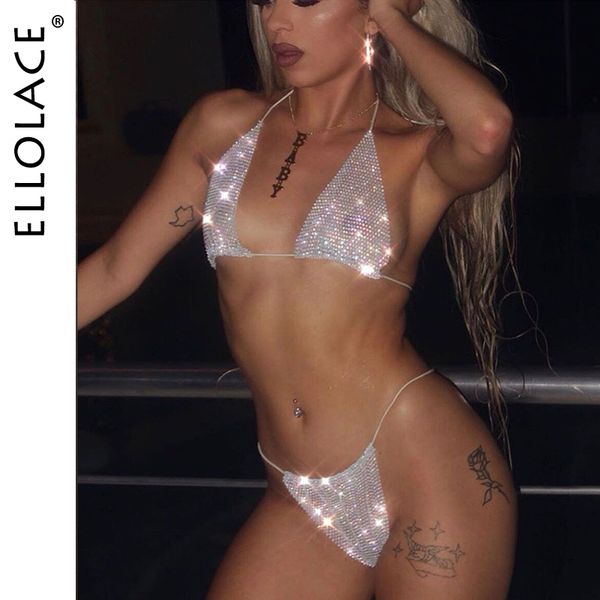 

ellolace shinny эротическое белье комплекты холтер бюстгальтер и стринги бюстгальтер party club party комплект белья комплект женщины мини б, Red;black