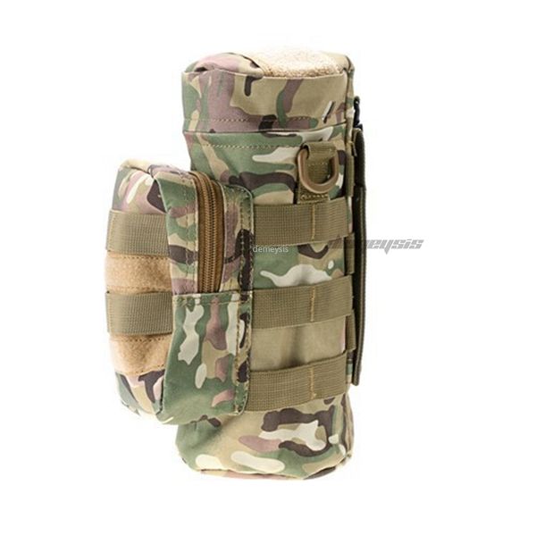 

спорт на открытом воздухе бутылки воды сумка tactical military molle система бутылки воды чехол портативный чайник держатель