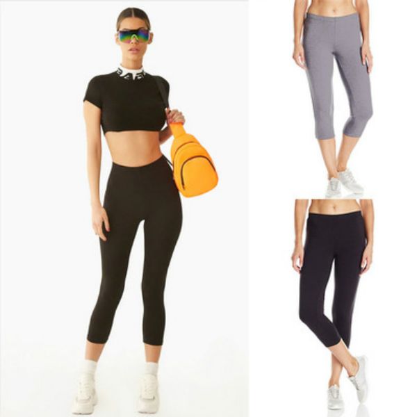 

women's designer yoga pants exercise pants high elastic tight fitness leggings summer slimming tight leggings new exercise trackpants