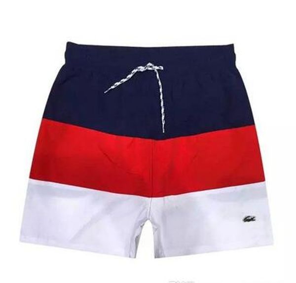 

French brand crocodile embroidery men wim hort ca ual olid color board hort men ummer tyle beach wimming hort men port hort
