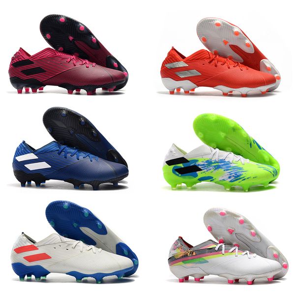 

2019 mens soccer shoes nemeziz 19.1 fg soccer cleats messi football boots tacos de futbol us6.5-11