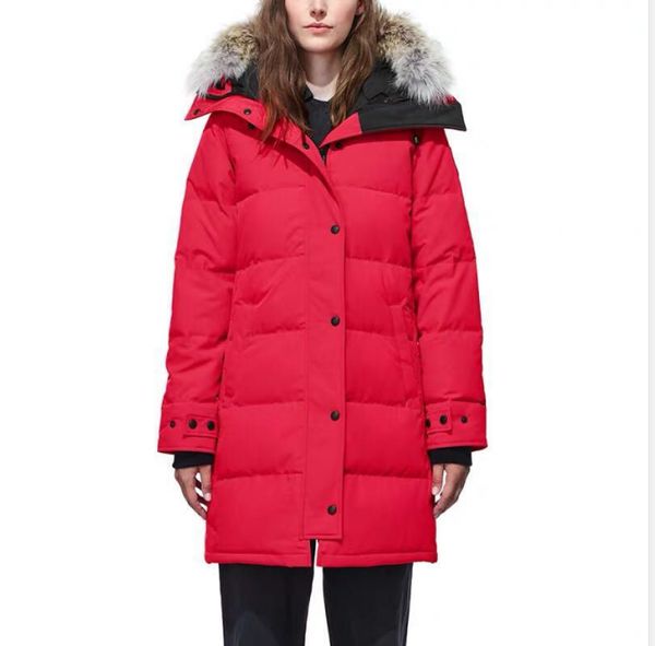 

femme brand womens parkas down jackets fur hood luxury coats women long jacket winter women fashion warm winter parkas down jacket coat 001, Black