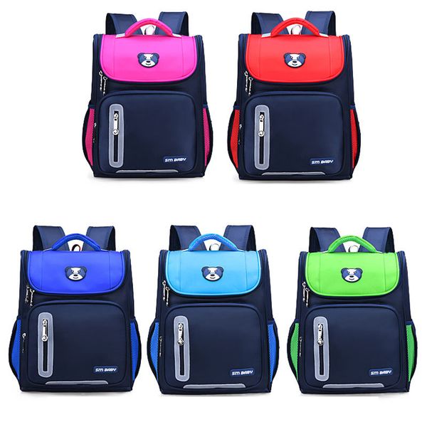 

children bags for boys and girls backpacks 3d nylon primary school students backpack grade 1-4 class kids knapsack mx200327