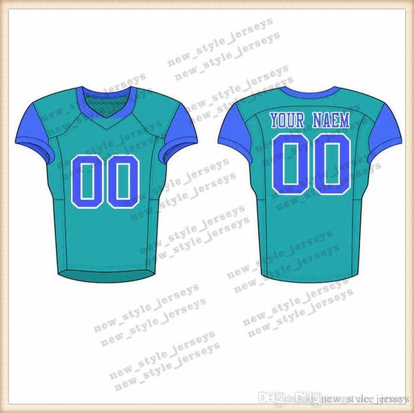 

206Men 2019 Youth Football Jerseys Army Green Wine Red Embroidery Logos Stitched Custom Any name Any number Jerseys