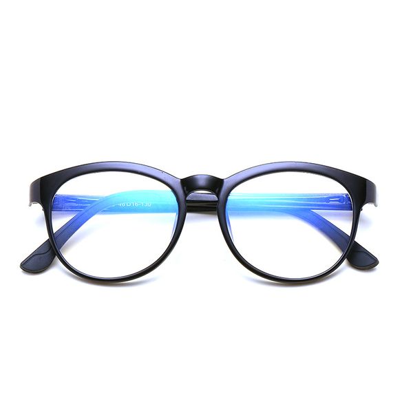 

new korean fashion retro children blue light glasses ultra light imitation tr90 casual wild trend personality children's glasses, White;black