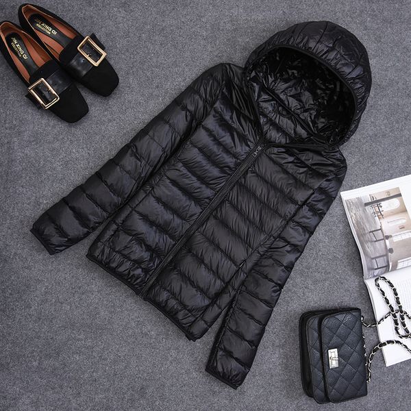 

plus size 5xl 6xl 7xl winter down jacket women eiderdown outwear winter warm coat ultralight white duck down coat female parka, Black;brown
