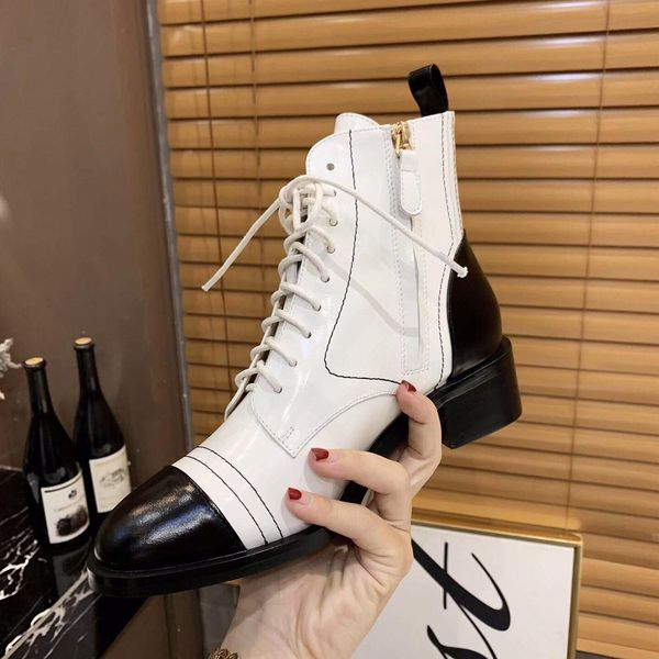 

explosion models women's leather boots women's doctor motorcycle boots ladies thick martin boots thick with autumn and winter shoe