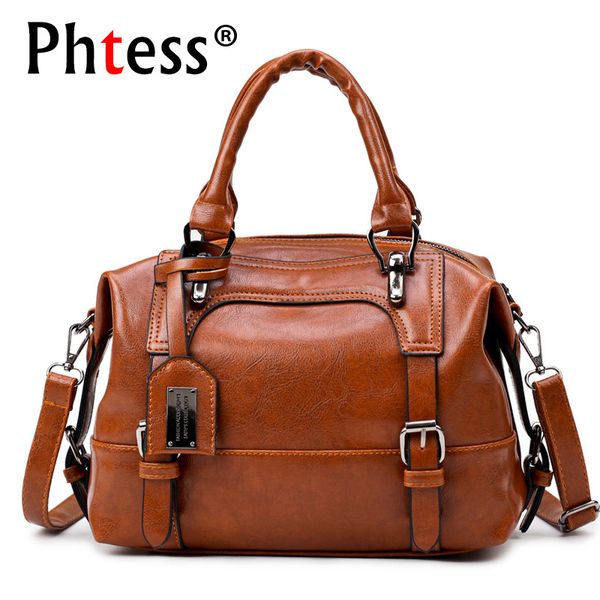 

boston luxury leather handbags women bags designer famous brands shoulder bags sac a main femme ladies hand
