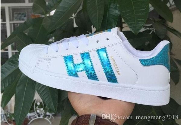 zapatillas superstar holograficas