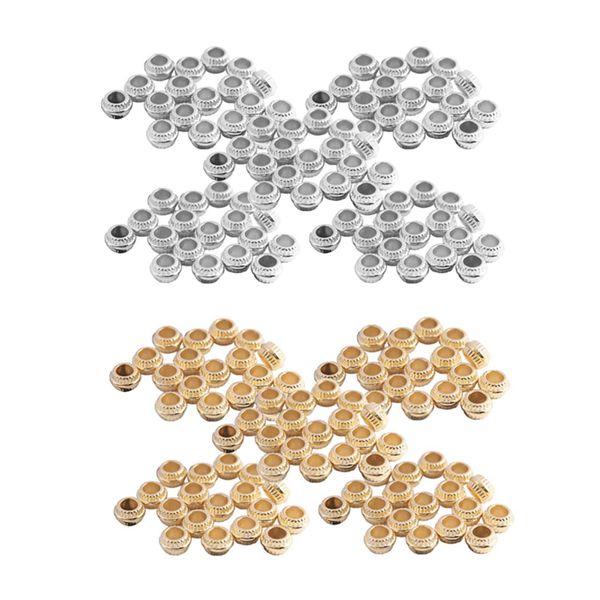 

400 pieces round spacer beads diy crafts making jewelry findings