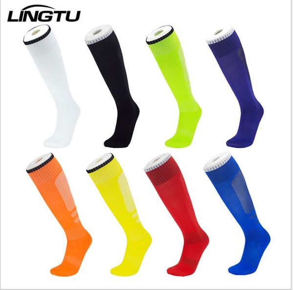 

thin section football socks men's socks flat needles four seasons students children's sports socks, Black
