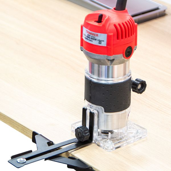 

220v 650w router trimmer durable small copper motor carving machine 1/4'' chuck electric woodworking trimmer power tool wood diy