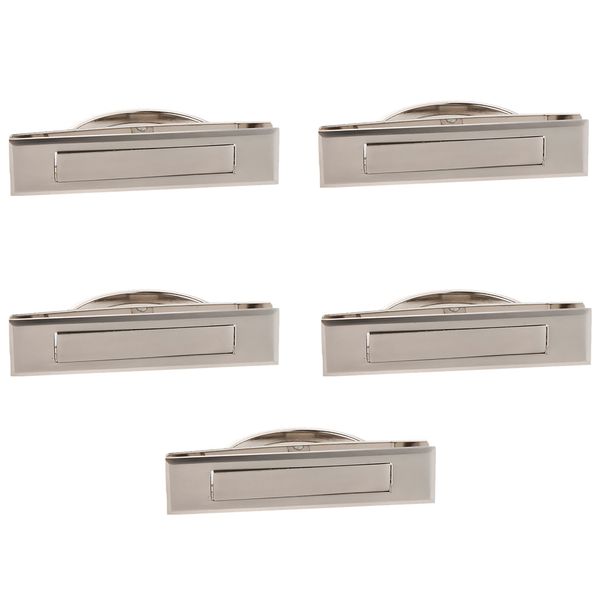 

zinc alloy invisible concealed cabinet drawer door handle pulls