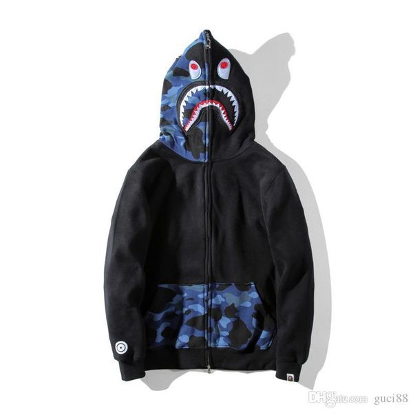 

2017 brand new trade ape sweatershirt мђжкой printed живоне off velvet виеѬ молнией белм вколз, Black