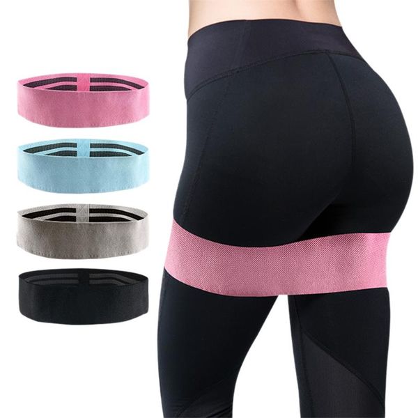 

resistance bands women yoga belts home gym sport use stripe elastic fitness exercise hip band body building 2021