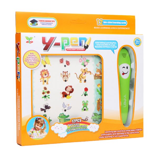 

ys2607a parent kids interaction learning smart vocal pen toy gifts w/ cards