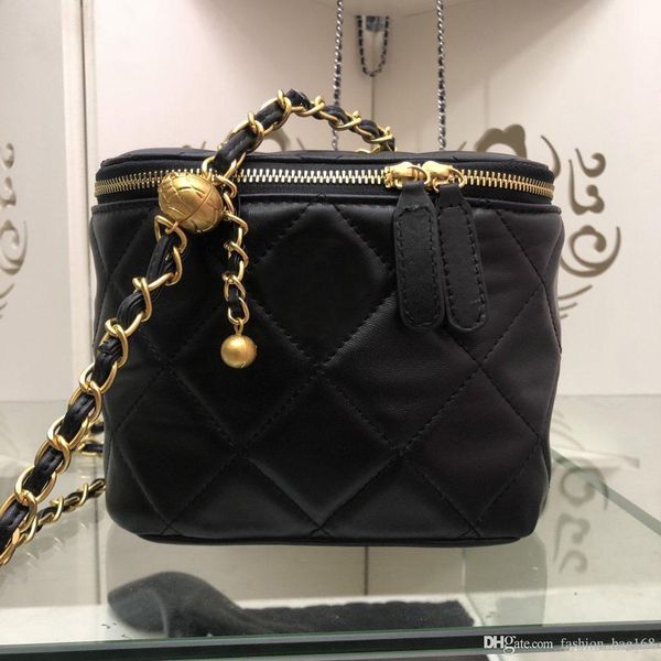 

fashion luxury woman designer handbag leather lambskin flip bag chain messenger bag shoulder bags wallet cosmetic bags