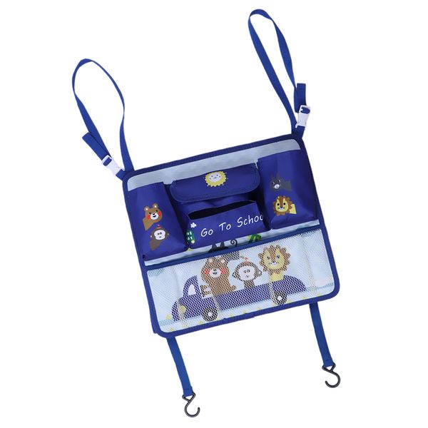 

auto seat back multi-pocket storage bag organizer holder hanger