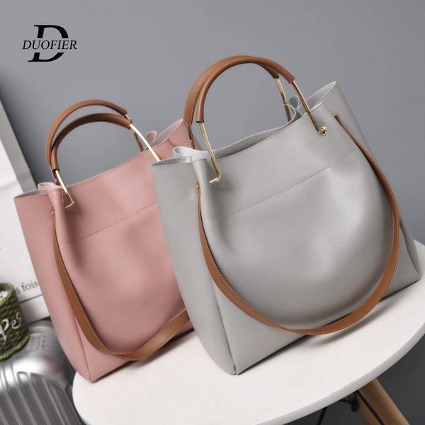 

женщины сумки luxury designer 2019 новая мода женский большой емкости одного плеча мешок crossbody сумки pu leather bucket сумочка