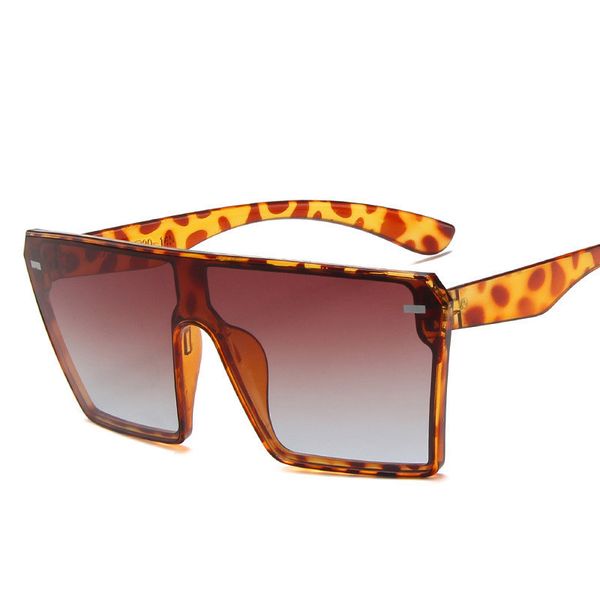 

2020 gradient luxury oversized sunglasses women mirror brand designer vintage eeywear glasses travel men sunglass uv400, White;black