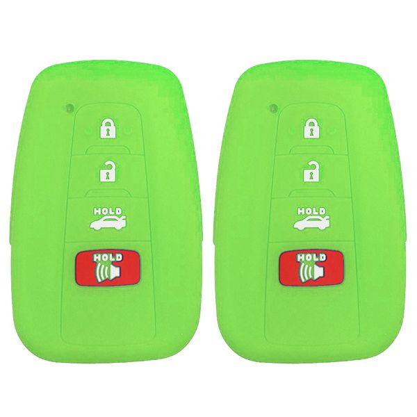 

2pcs car key cover stylish pocket portable easy apply case lightweight protective practical remote holder silicone replacement