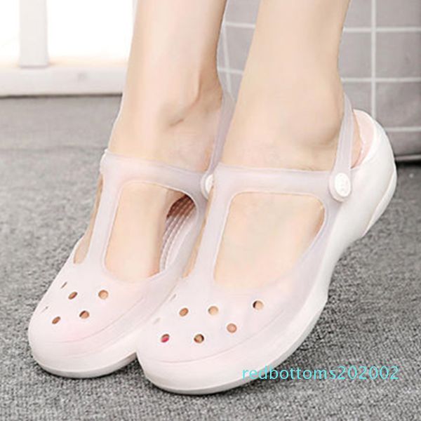 

summer women breathable sandals color pink blue comfortable shoes size 35 36 37 38 39 r02, Black