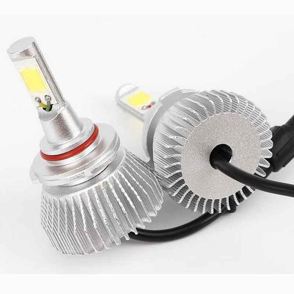 

2pcs 9006 led car headlight headlamp fog light conversion light bulb 60w