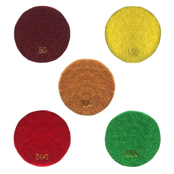 

100mm 4inch wet/dry use resin bond concrete marble granite diamond polishing pad dropship